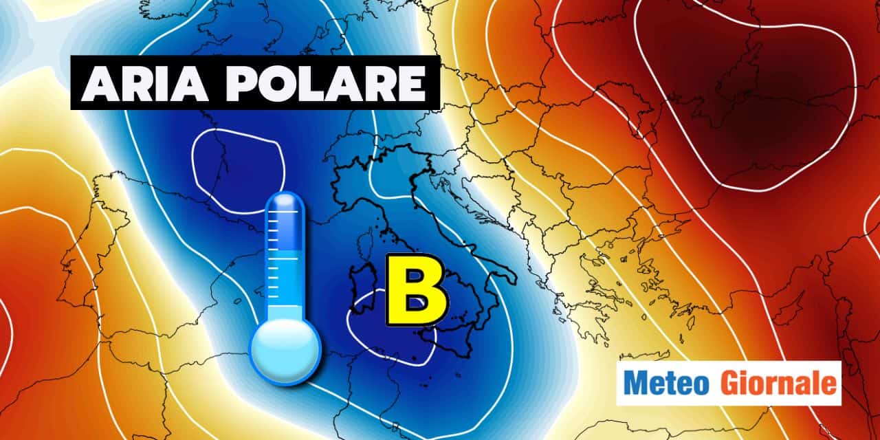 meteo freddo polare in arrivo temperature meta aprile