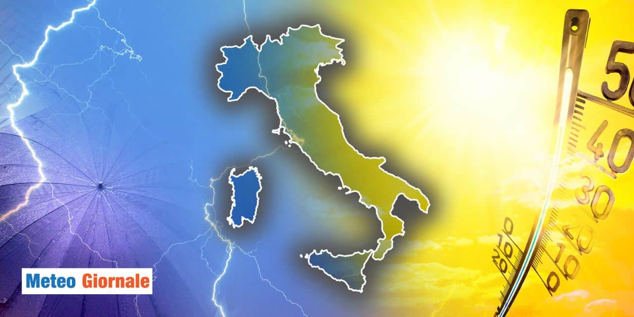 Meteo: Giugno pieno di estremi, notizie non buone