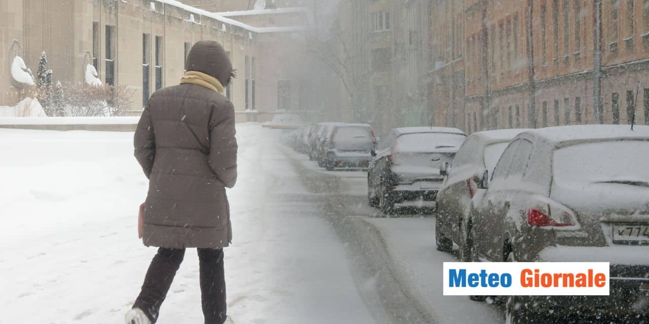 Meteo: la neve a bassa quota diventa realtà lunedì, ecco dove