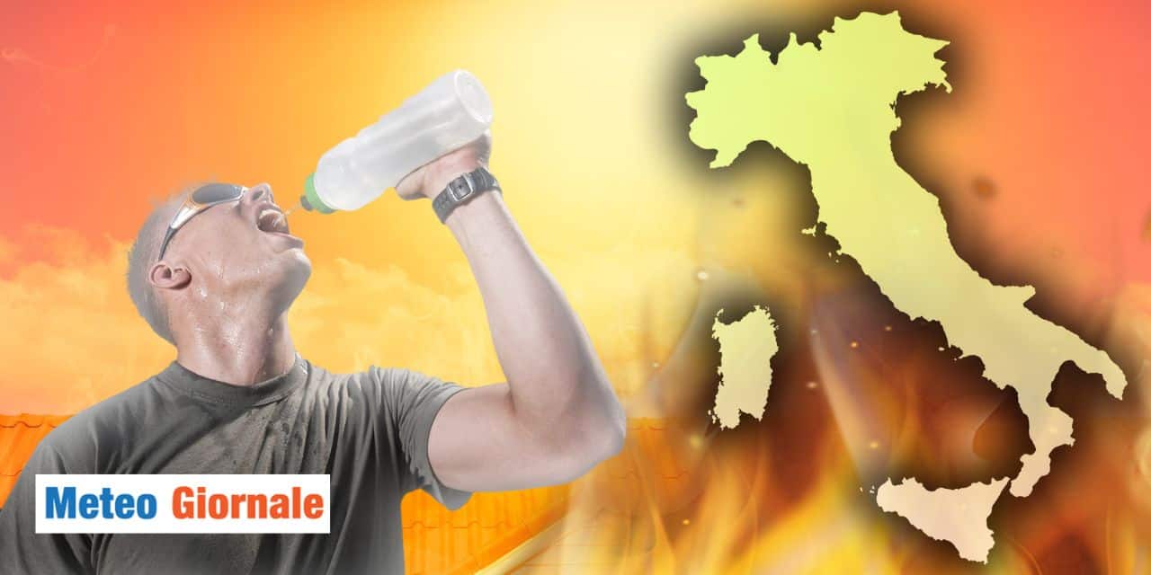 meteo oltre 30 gradi mezza italia