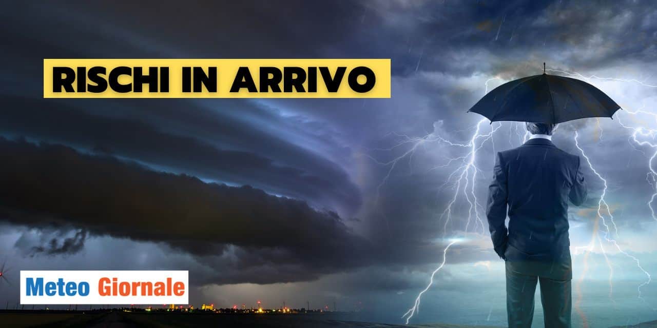 meteo paura temporali violenti dopo caldo
