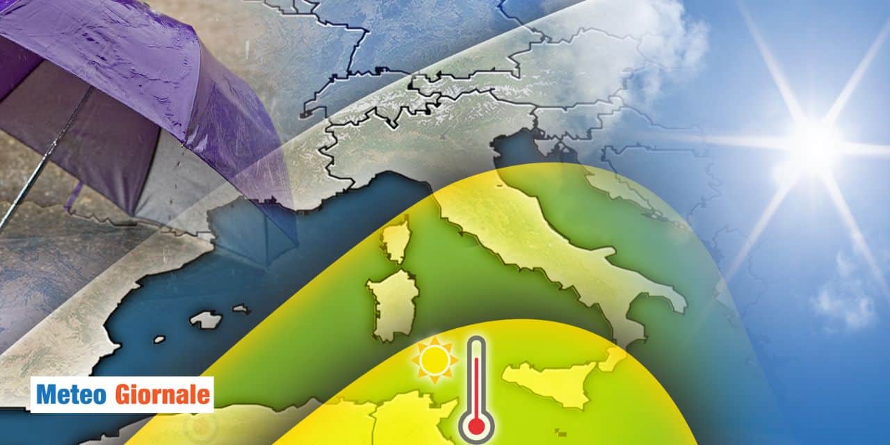 Meteo: settimana di estremi in arrivo, tra caldo e temporali violenti