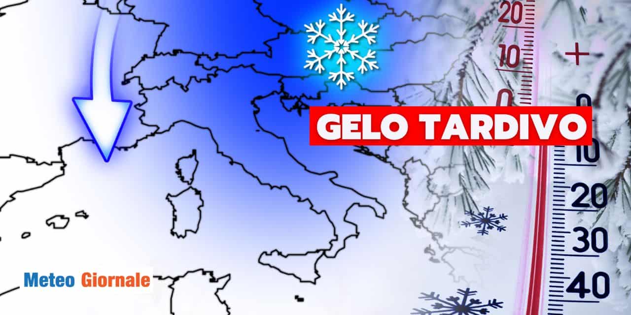 Meteo: crollo totale delle temperature, rischio gelate notturne