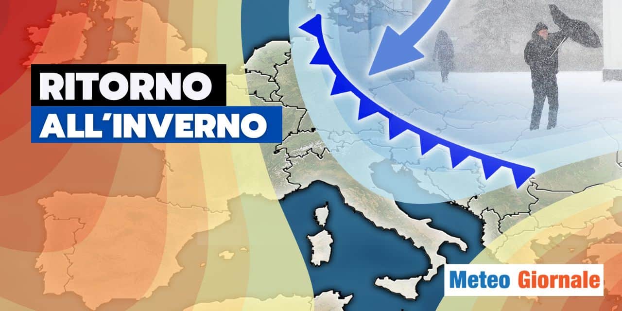 Meteo: ritorno all’Inverno, inizia il contdown