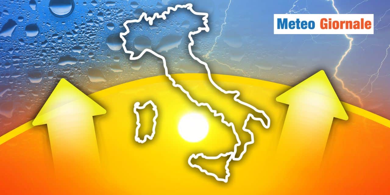 meteo temperature da estate arrivano