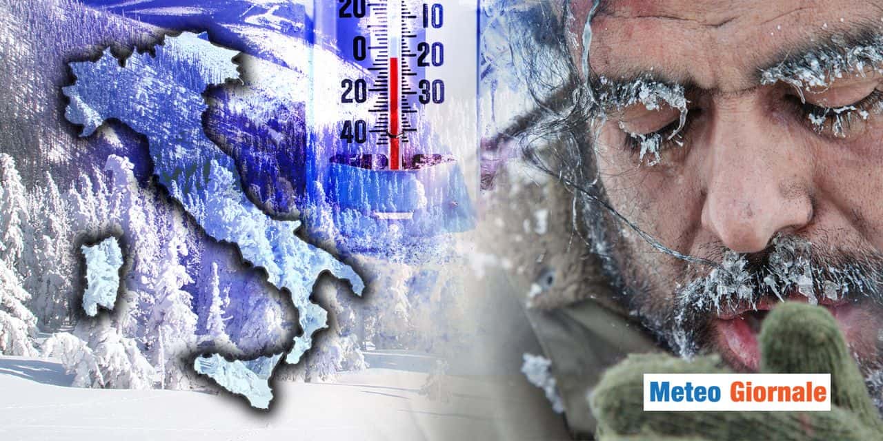 Meteo: grande timore per le temperature sotto zero dopo metà mese. Nevicate a quote insolite