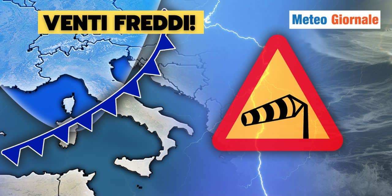 meteo venti freddi polari meta mese