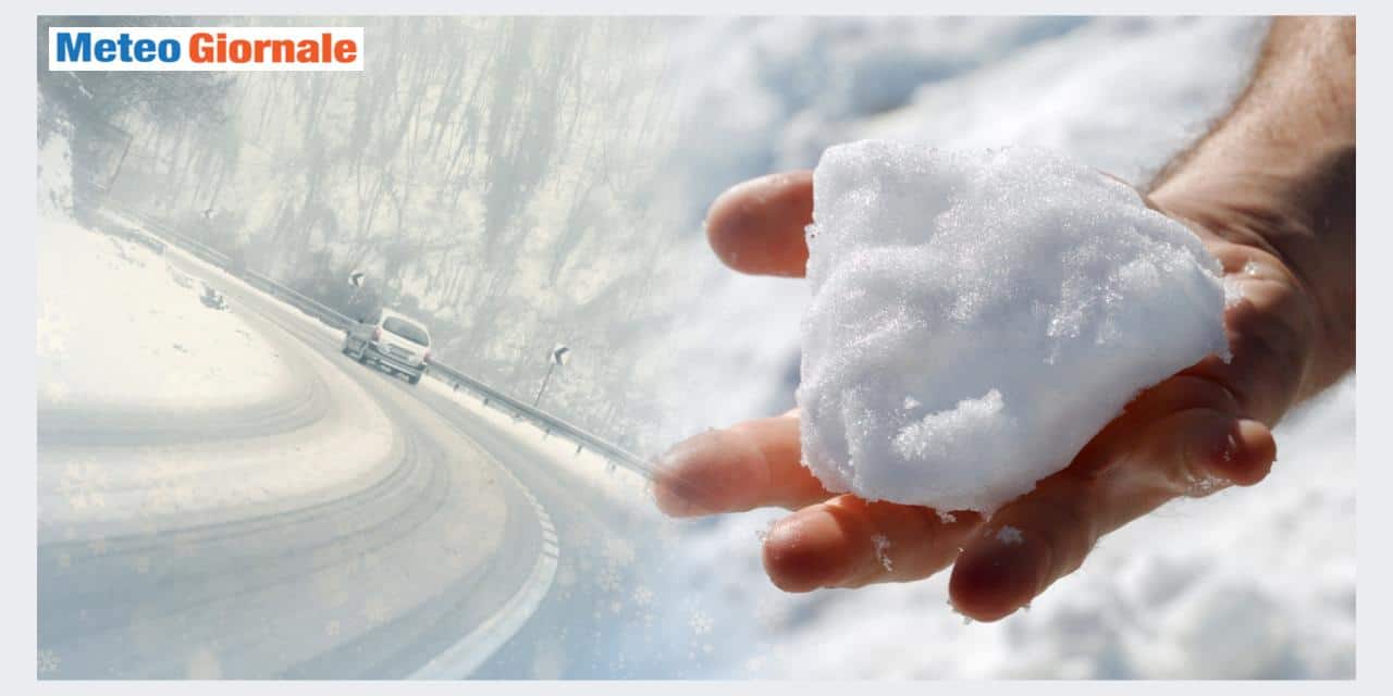 Meteo: neve a quote basse, sta davvero arrivando