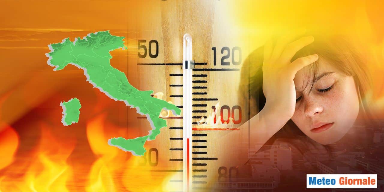 Meteo, ondate di calore fulminanti