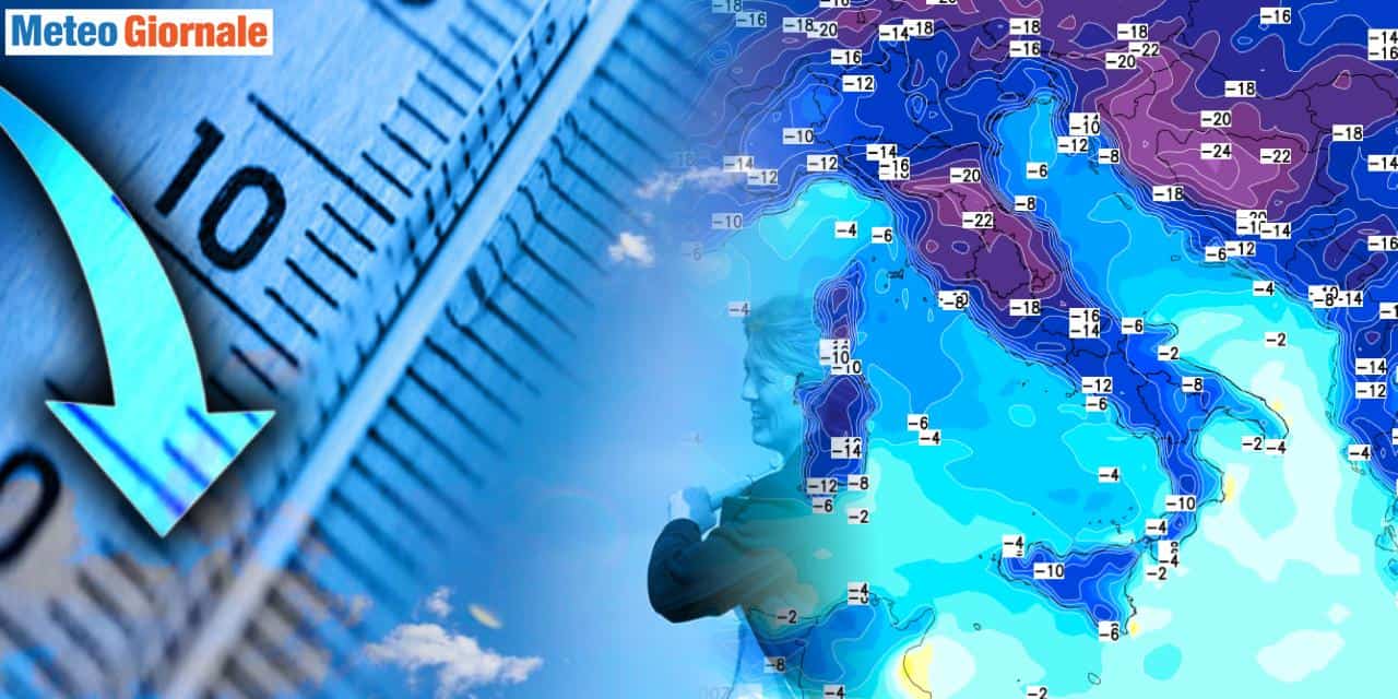 Meteo: Estate spazzata via di botto, 20 gradi in meno e ritorna l’Inverno