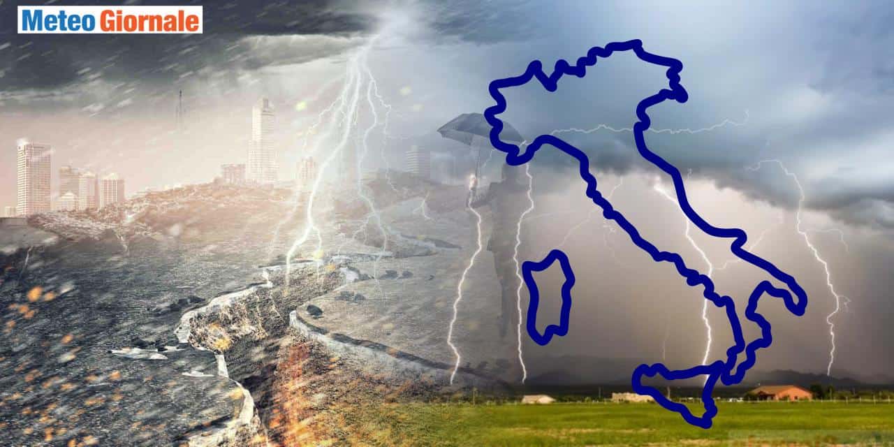 Molti temporali in arrivo