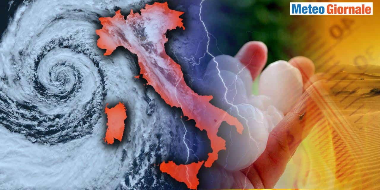 Vortice insidioso punterà l'Italia