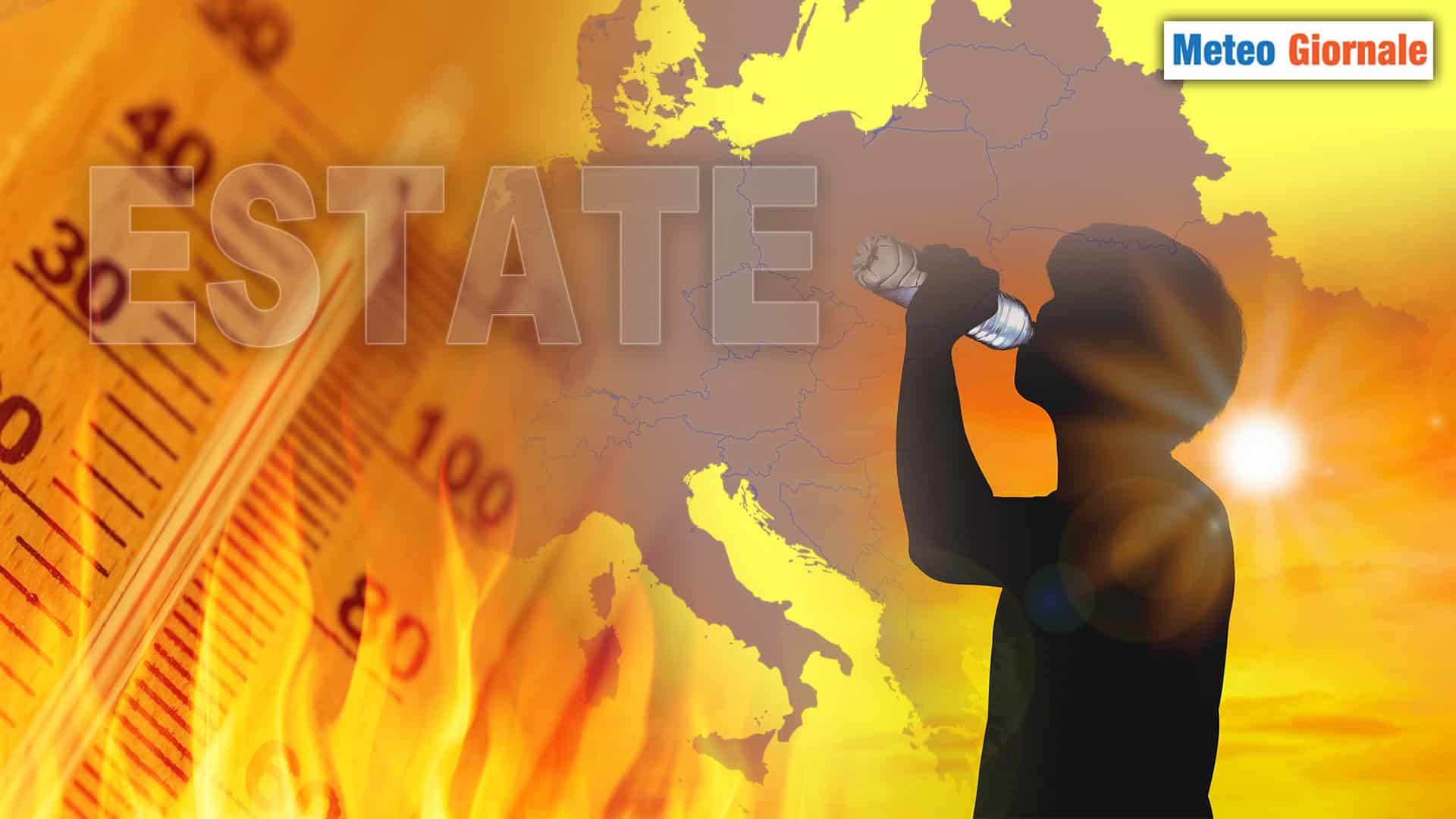 CALDO record in Europa e in Italia: Un’Estate dal meteo da incubo? Forse