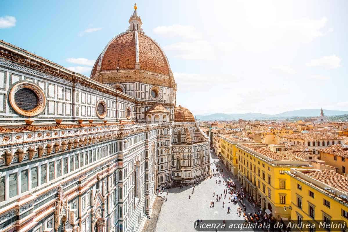 Previsione meteo Firenze: oggi poco nuvoloso con vento, sereno in serata