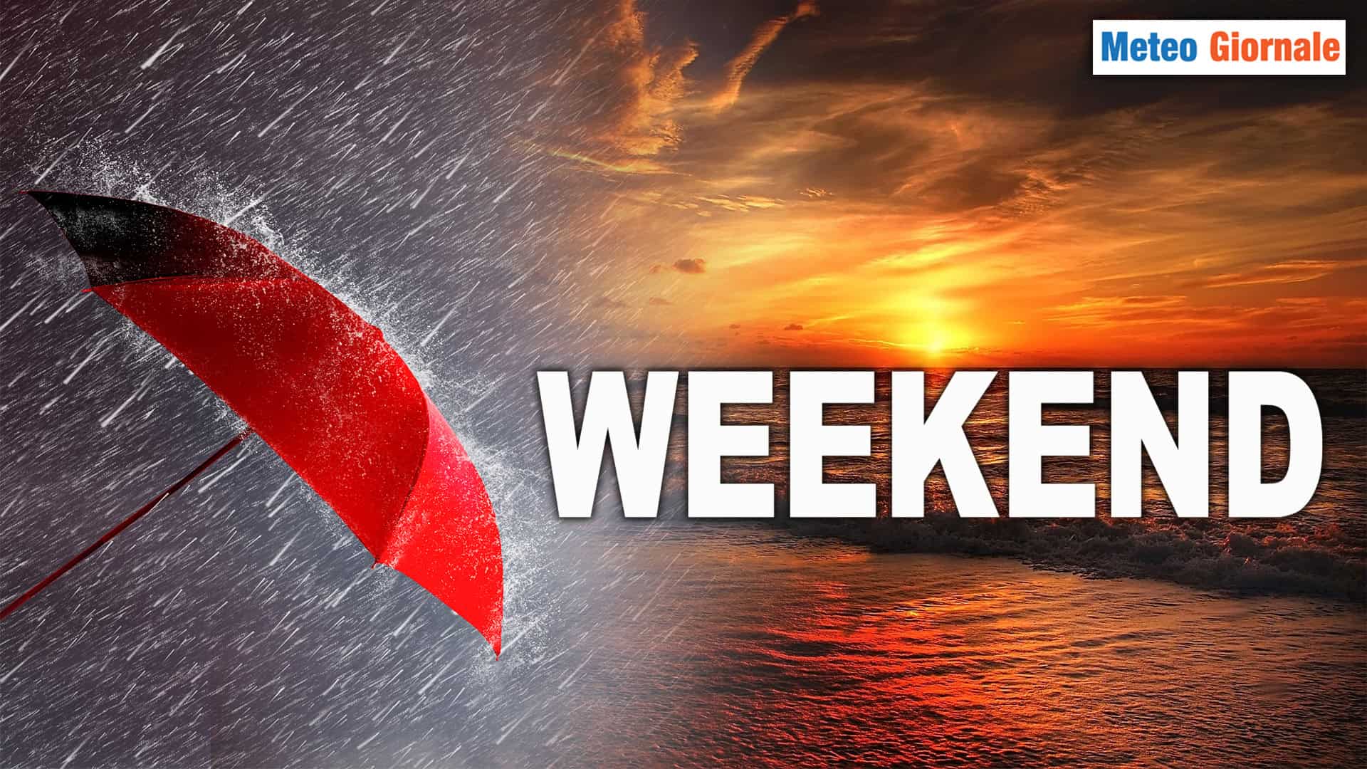 Meteo Weekend: veloce vortice, Sabato e Domenica a rischio