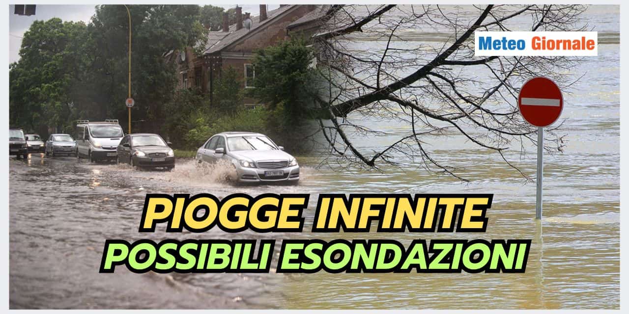 PERICOLO ALLUVIONI: la situazione meteo resta critica al Nord
