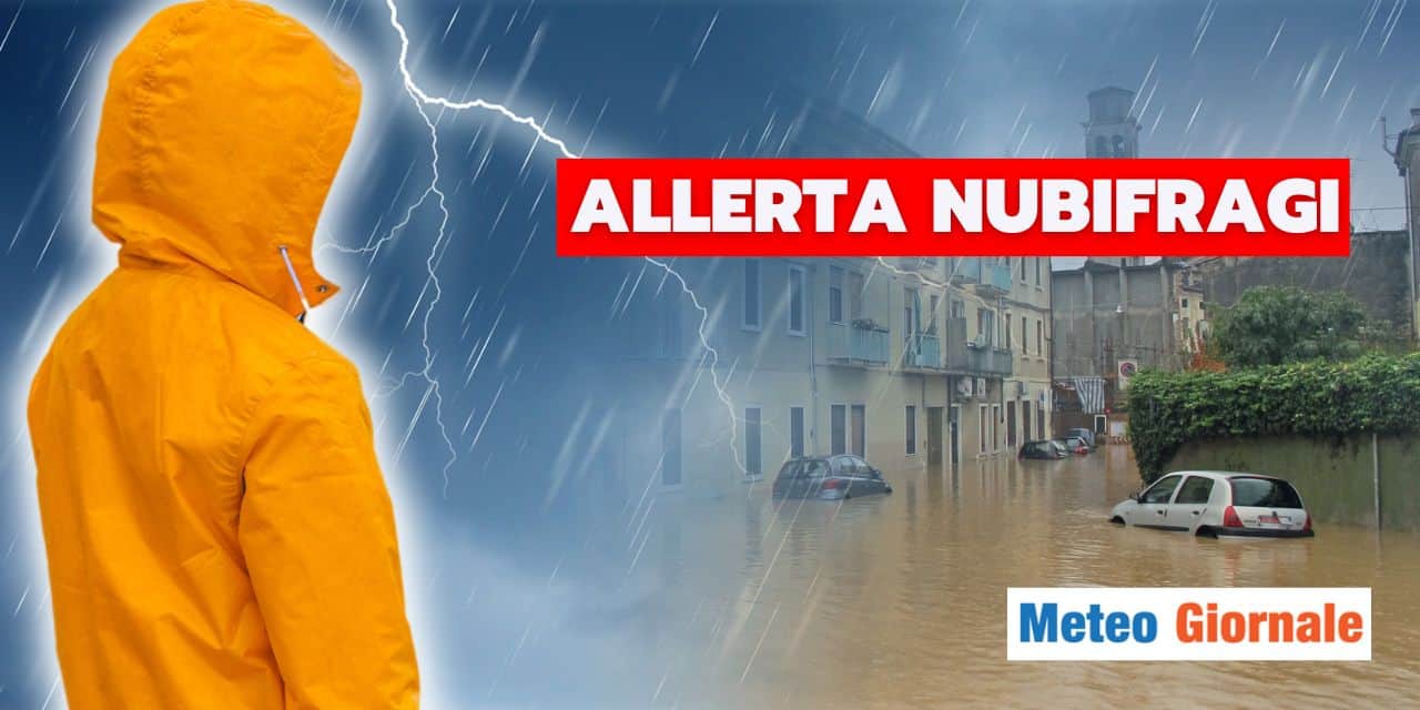 Meteo: allerta nubifragi per giorni e giorni, paura alluvioni e frane su…