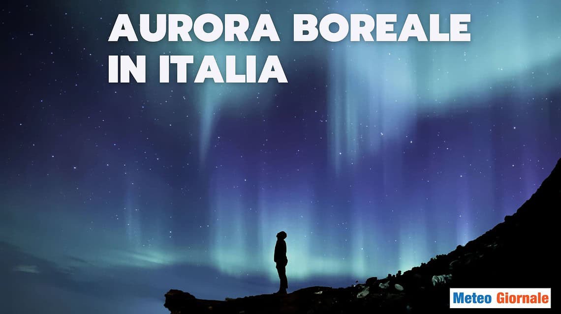 aurora boreale anche in italia 1005