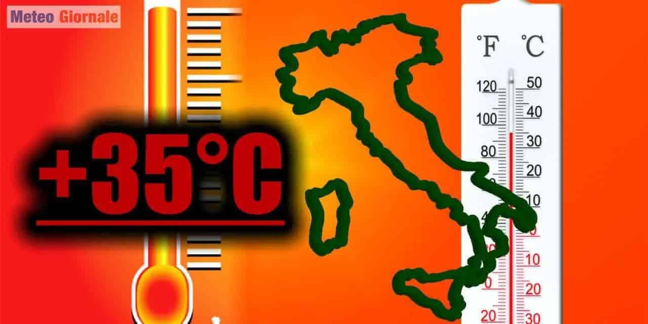 Ecco il caldo africano pronto ad avvolgere l'Italia