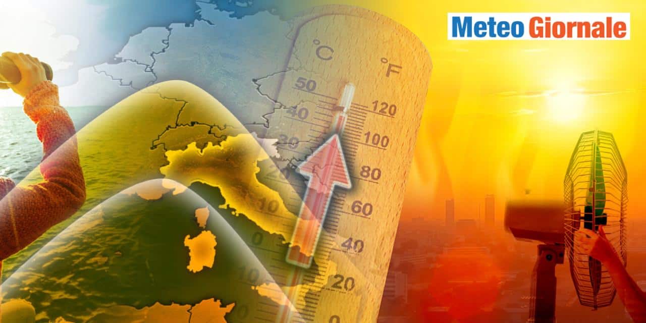 Termometri in aumento dal prossimo weekend d'inizio mese