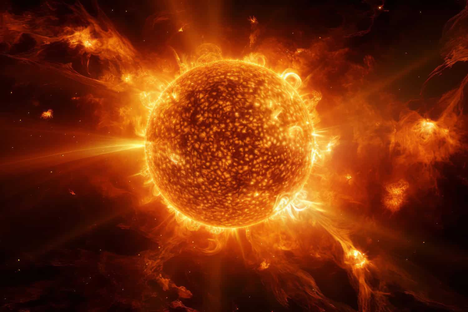 eruzione solare 4