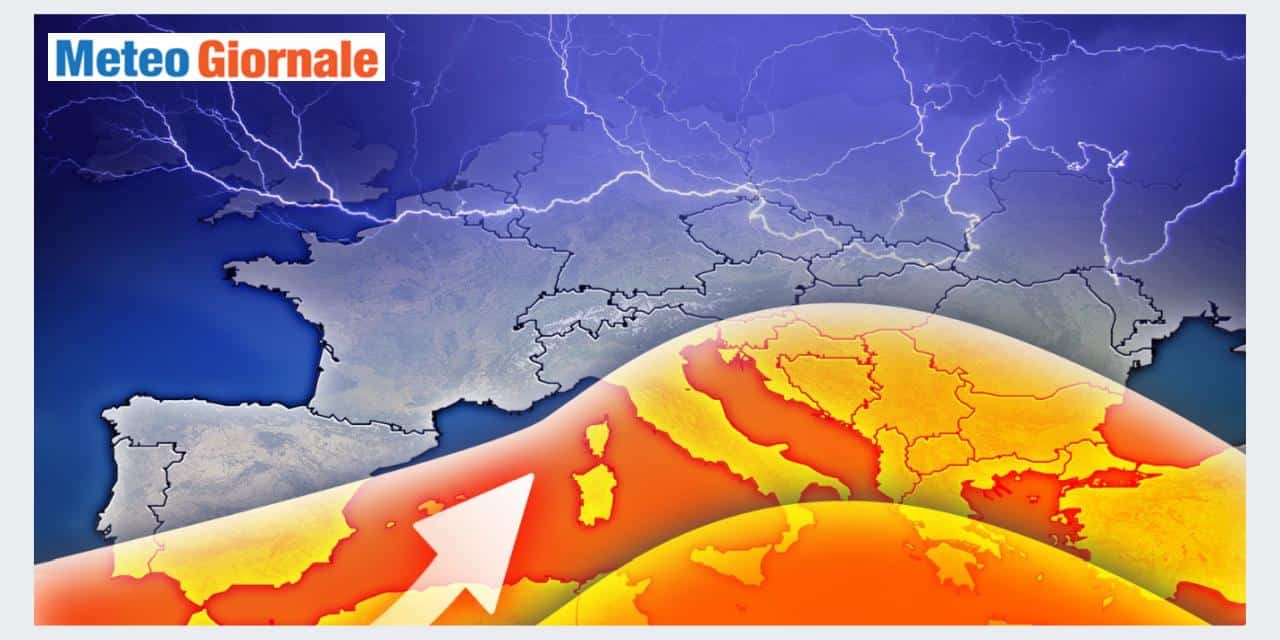 Italia tra caldo e temporali