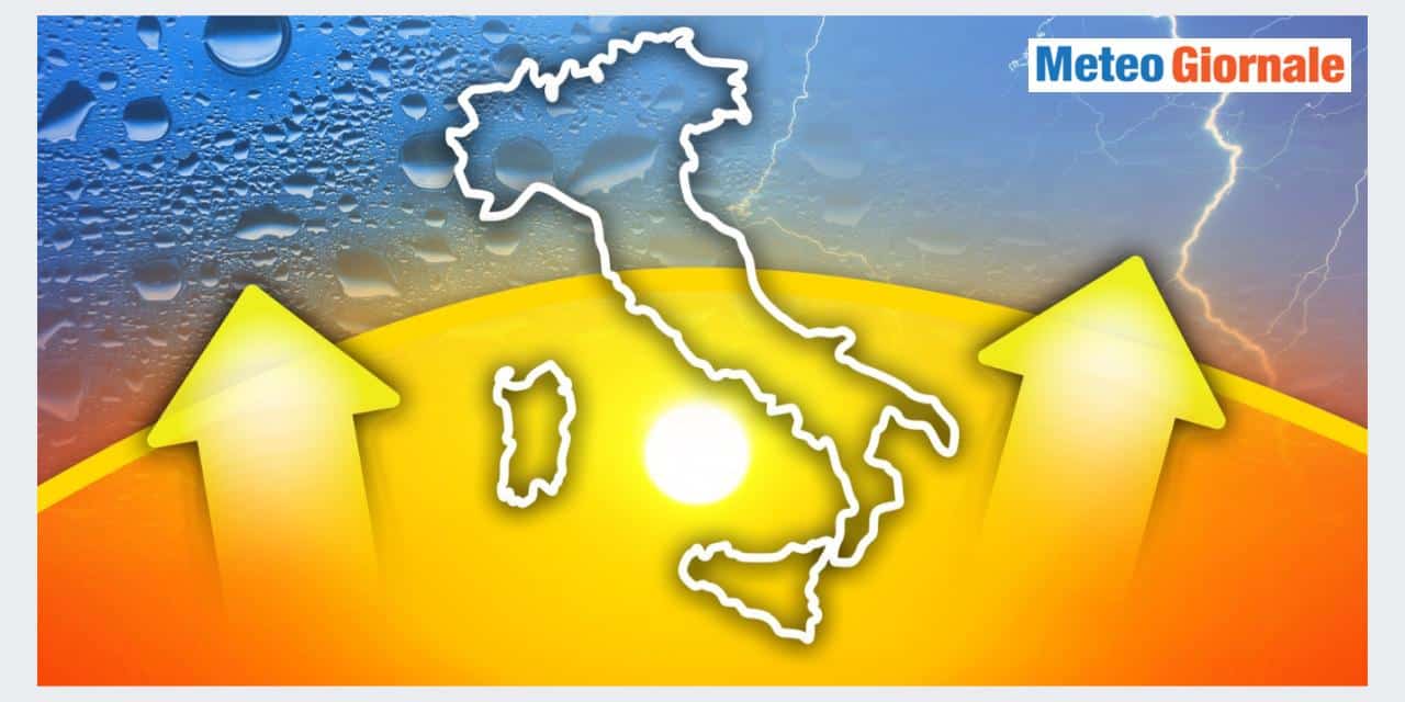 Italia divisa tra l'anticiclone africano e i temporali
