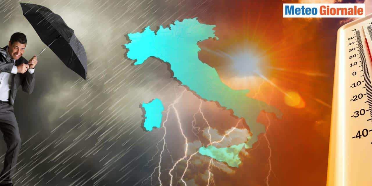 Temporali sull'Italia ed Estate incapace di affermarsi