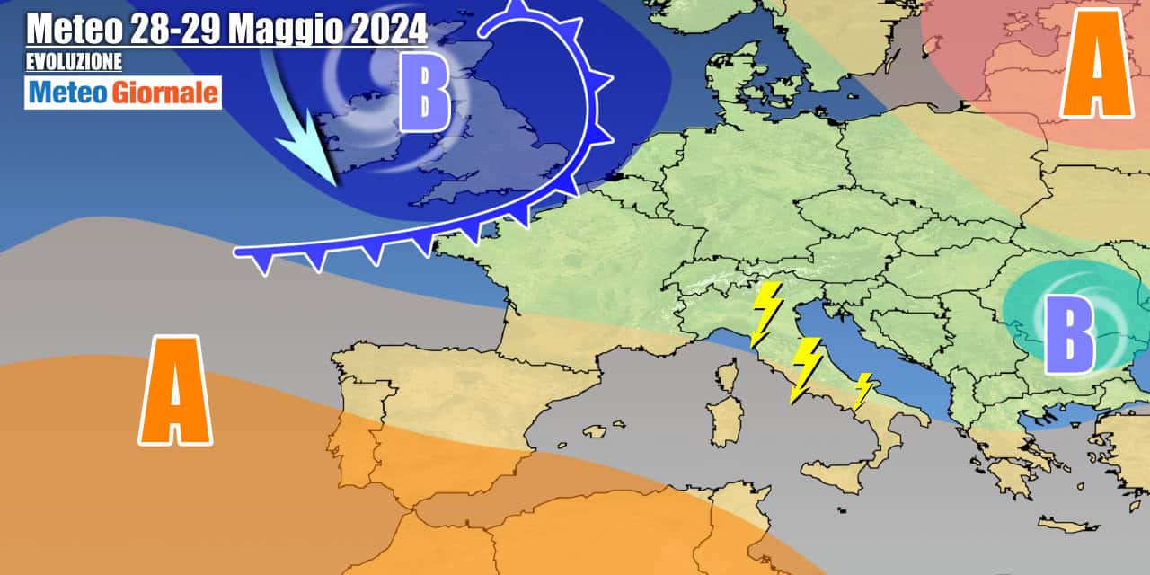 Non si prevede nulla di buono sino a fine mese e oltre