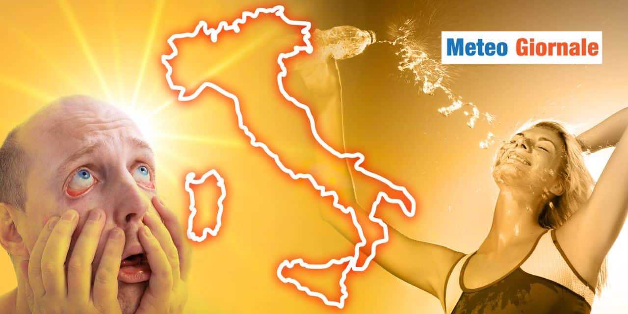Meteo: esplosione improvvisa dell’Estate dopo metà mese con 35°C gradi