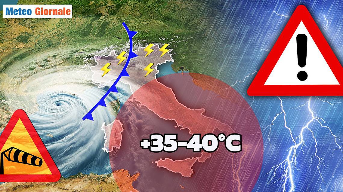 meteo con temporali e ondata di calore 13