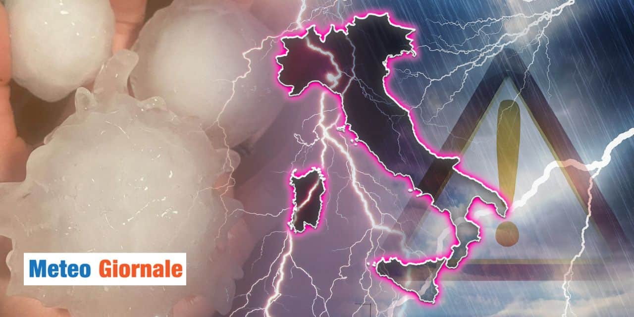meteo freddo grandine grossa