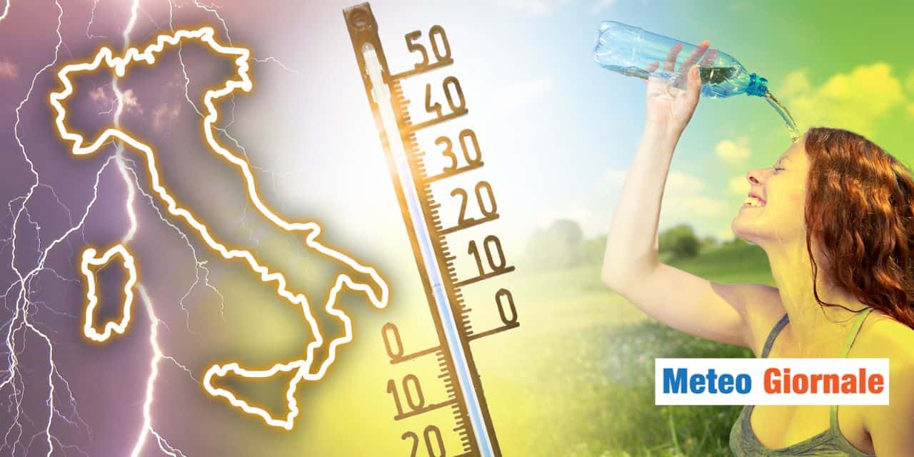 meteo grandi falcate verso estate