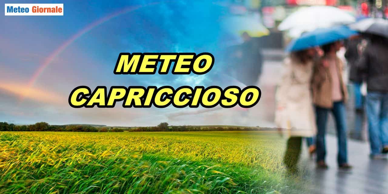 Meteo: Maggio capriccioso porterà altre perturbazioni