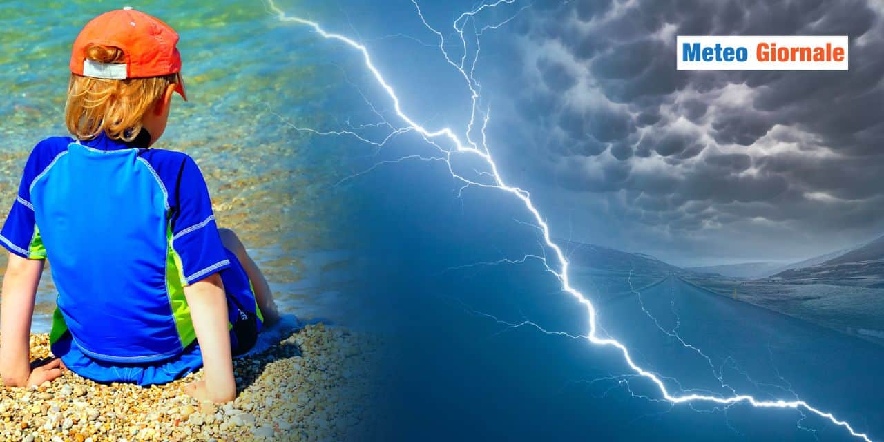 Meteo: parvenza di bel tempo, da domenica rischio temporali violenti su…
