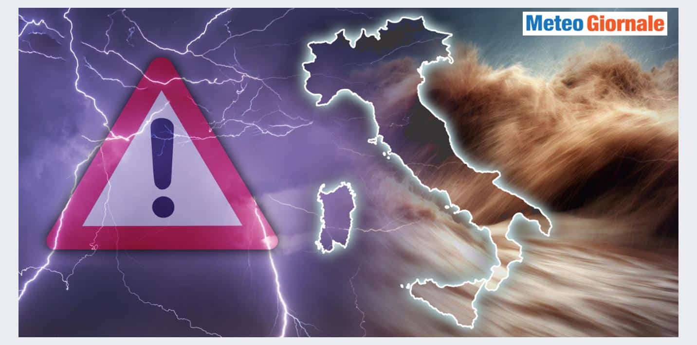 Fase acuta di maltempo specie al Nord
