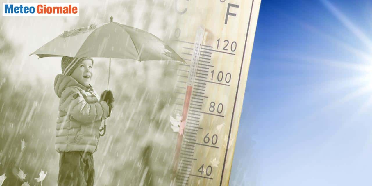 Tra sole e qualche scroscio di pioggia
