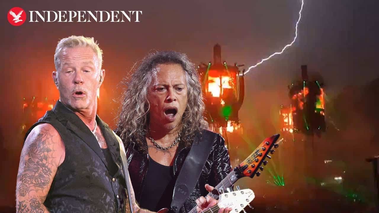 Straordinaria tempesta di fulmini durante un Concerto dei Metallica a Monaco di Baviera. Video meteo