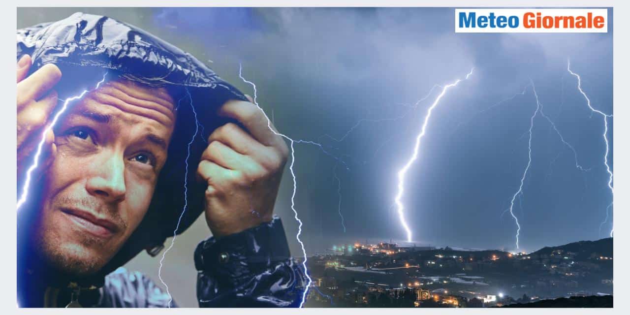 Temporali protagonisti sull'Italia