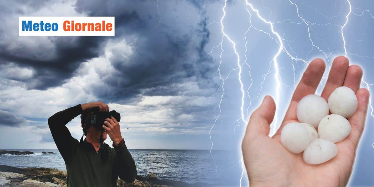 Meteo: piogge, temporali e grandine per giorni