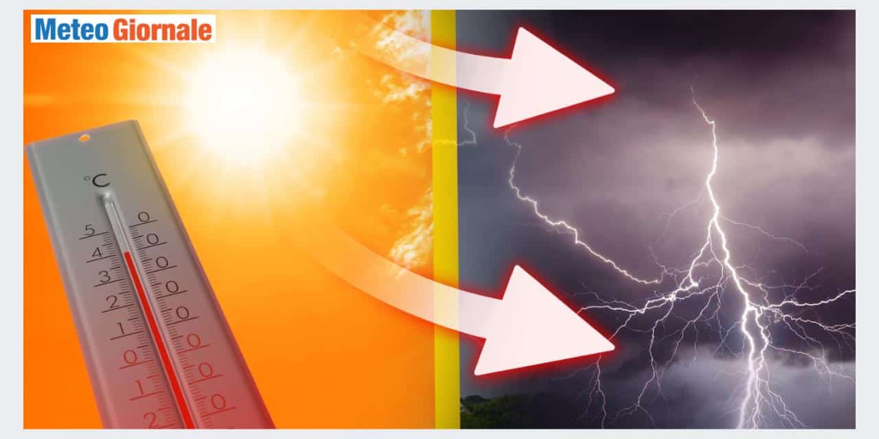Prossima settimana dai temporali all'anticiclone africano