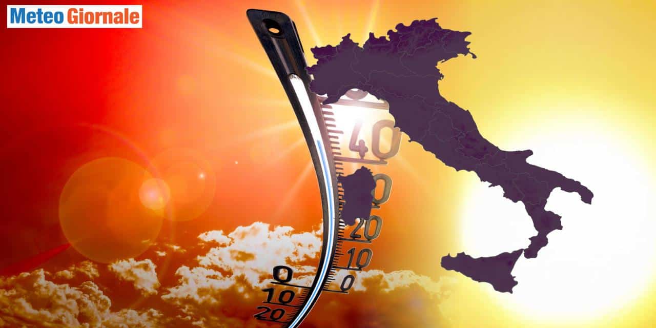Caldo estremo con più di 40 gradi