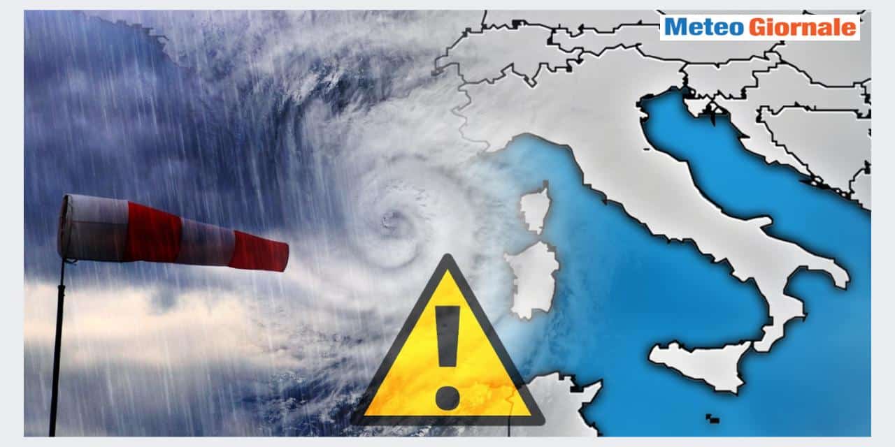 Meteo: Goccia fredda insidiosa in arrivo, carica di temporali