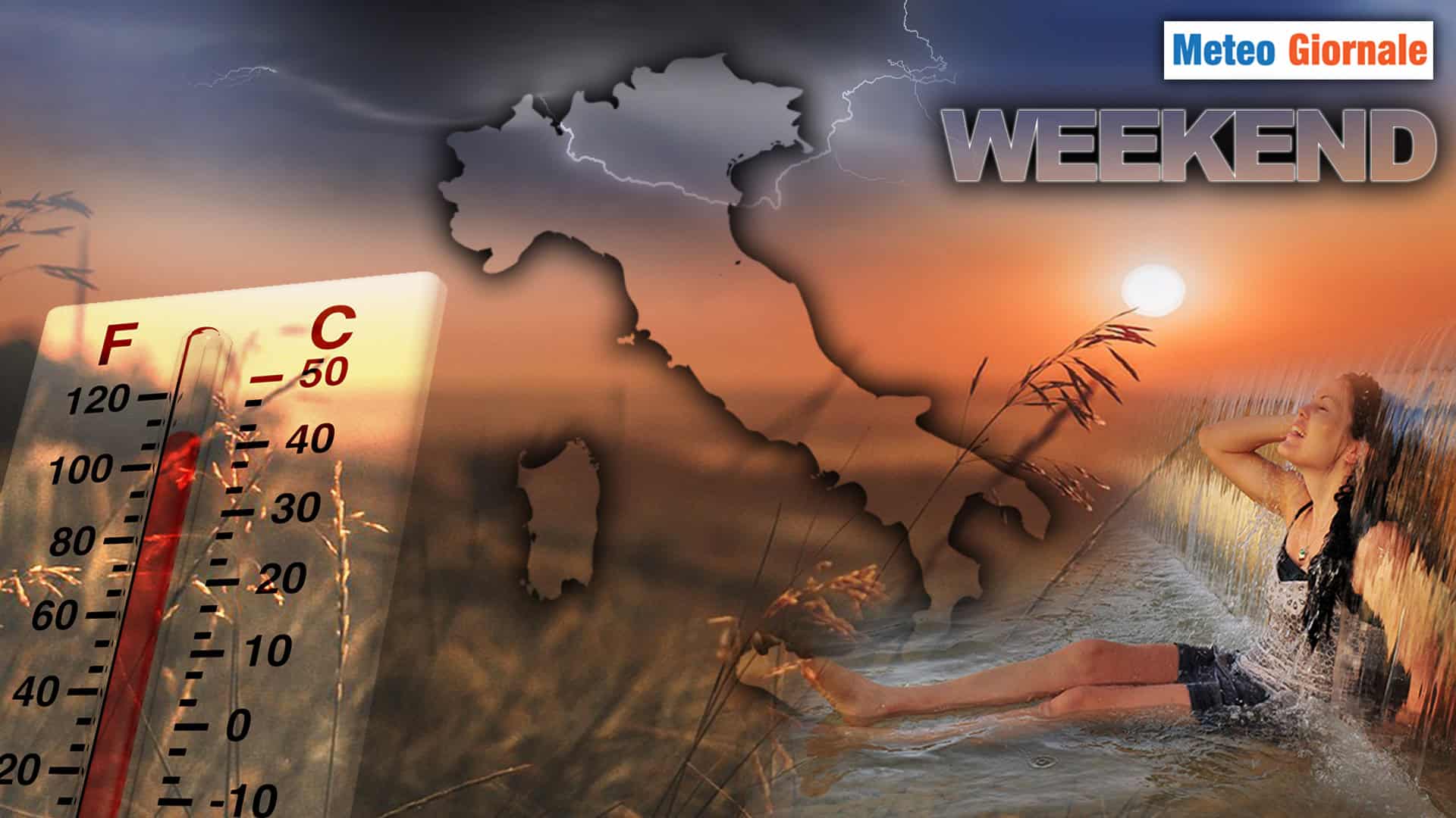 L’anticiclone africano sfida i temporali: il duello è atteso nel weekend