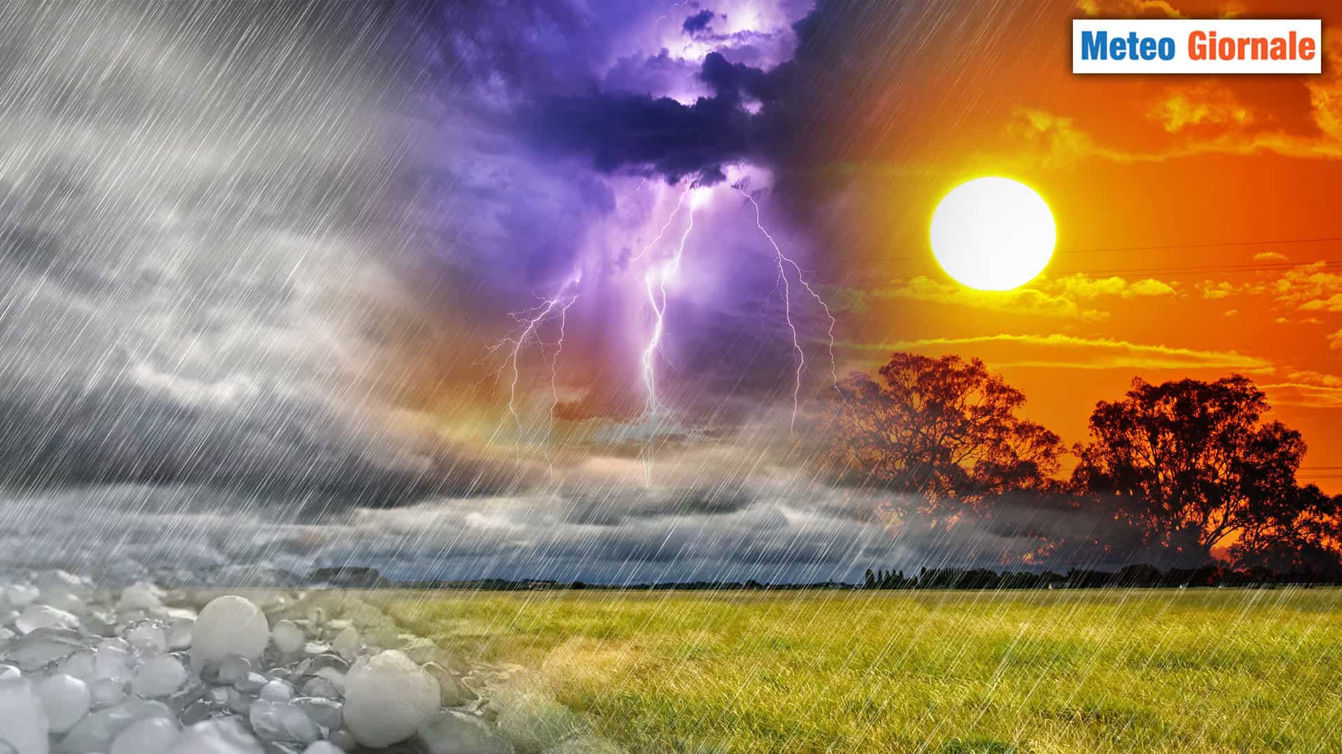 Domenica con temporali sulle Alpi, temperature record al Sud! Poi altri temporali