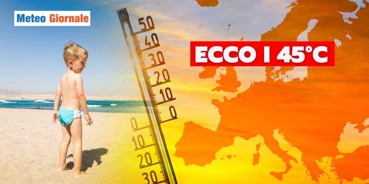 45 gradi meteo 1806