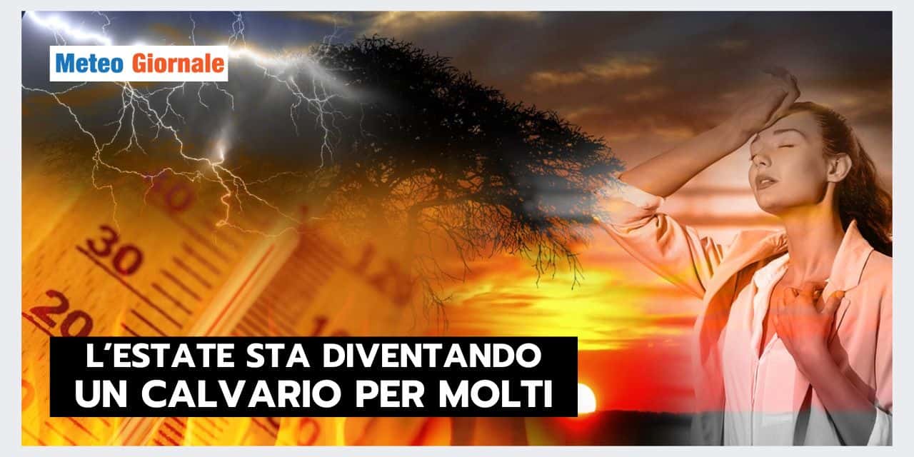 Estate dominata dal METEO AFRICANO, oramai non c’è scampo
