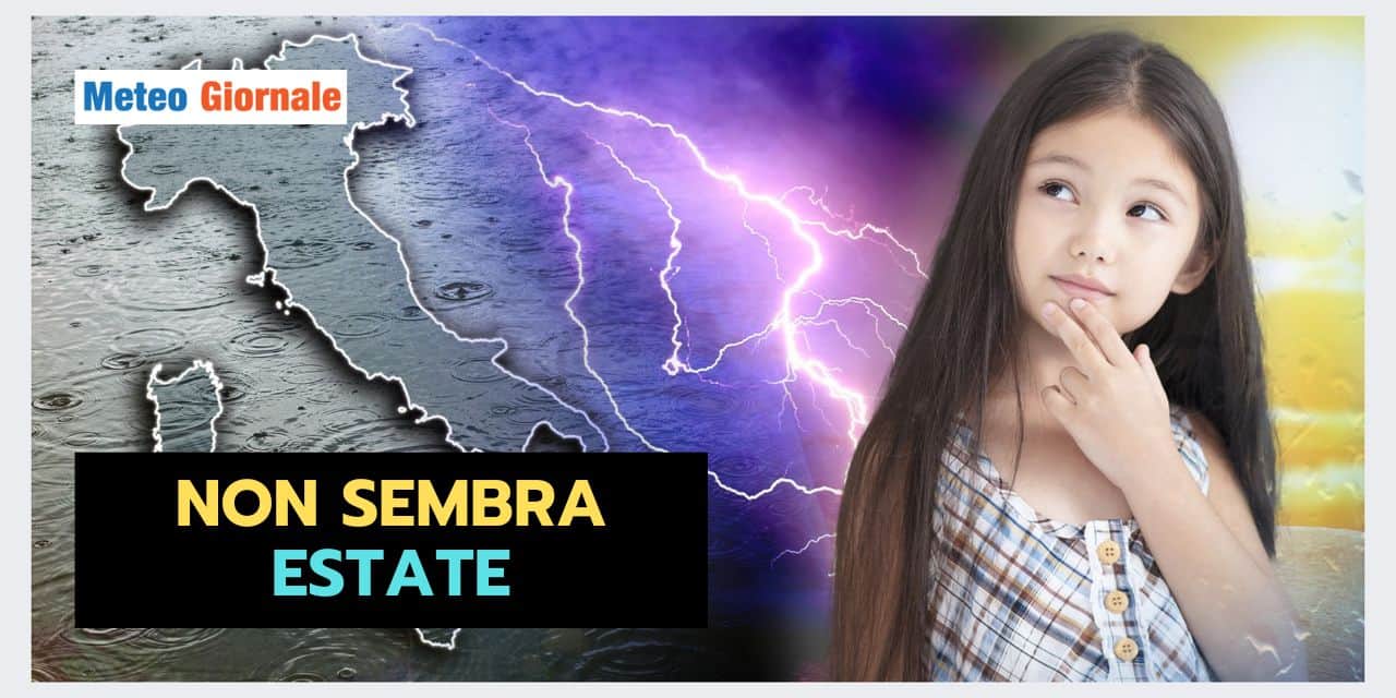 GRAVE CRISI dell’Estate, sembra meteo autunnale