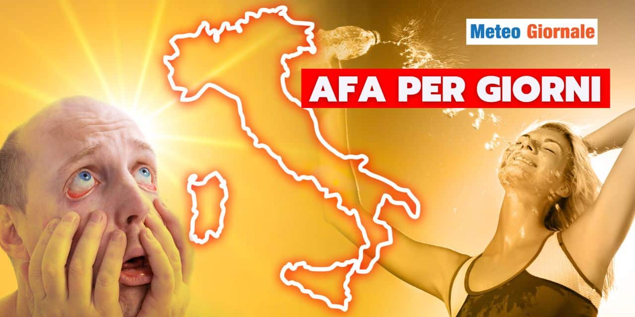afa per giorni meteo 0506