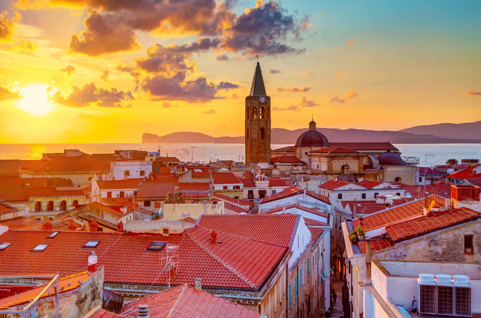 alghero tramonto sardegna scaled